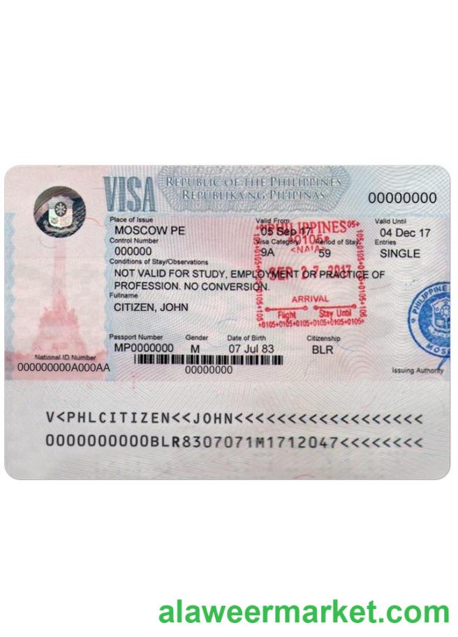 PHILIPPINES visa